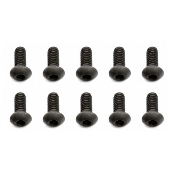 Team Associated Screws, 2.5x0.45x6 mm BHCS