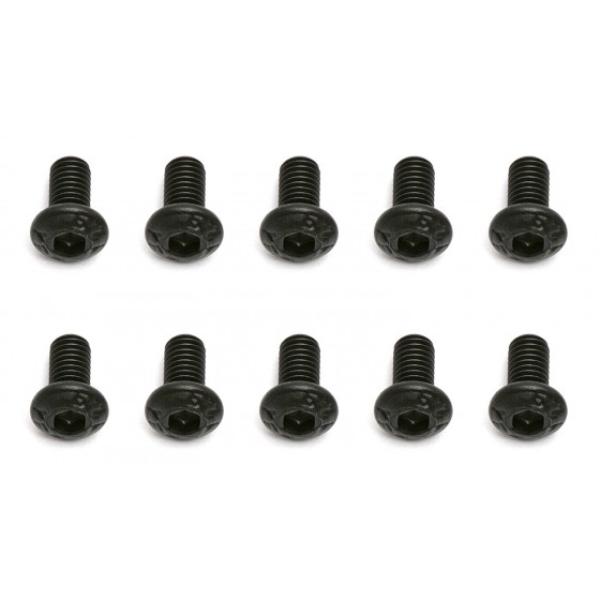 Team Associated Screws, 3x0.5x6 mm BHCS