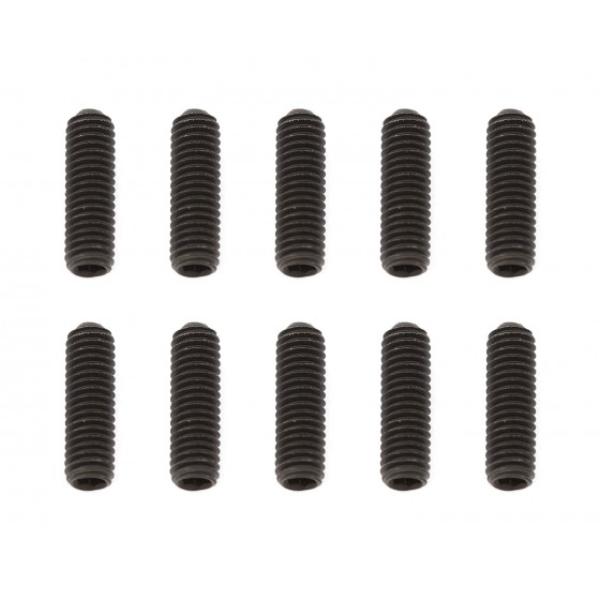 Team Associated Set Screws, 3x0.5x10 mm