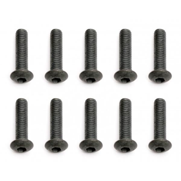 Team Associated Screws, 3x12 mm BHCS