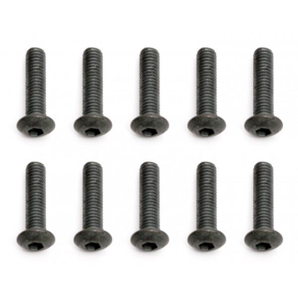 Team Associated Screws, 3x12 mm BHCS