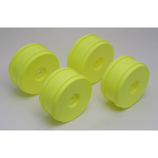 Team Associated RC8 Wheels, yellow, 83 mm