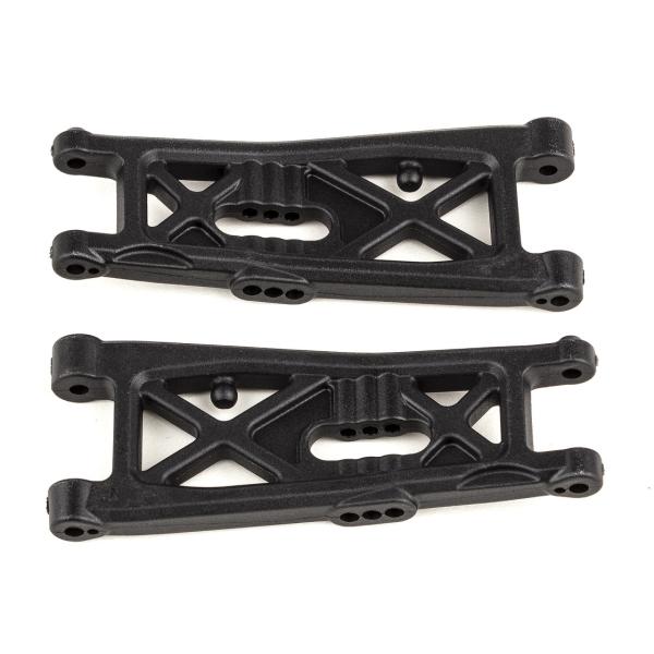 Team Associated RC10B7 FT Front Suspension Arms, carbon