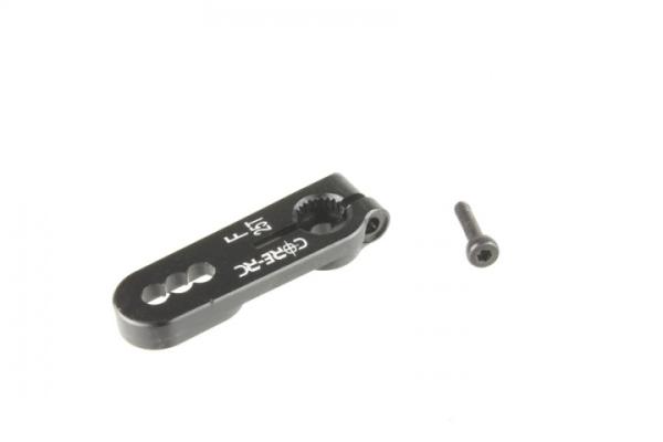 CoreRC Aluminium Servo Horn 25Z Futaba/Thundertiger -schwarz-