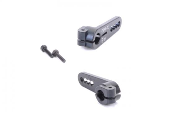 CoreRC Aluminium Offset Servo Horn 23Z Kopropo/Sanwa -schwarz-