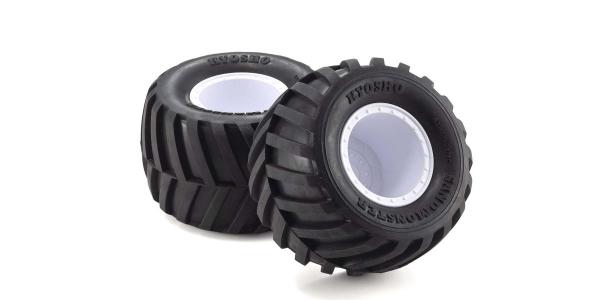 Pre-Glued High Grip Soft Tires (2) EP MadVan VE