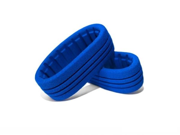 Hotrace Reifen-Einlagen blau (4) 1/8 Buggy