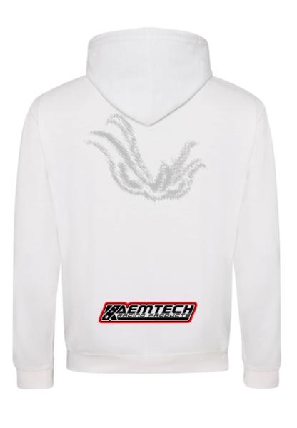 KAEMTECH RACING PRODUCTS Hoodie weiß mono