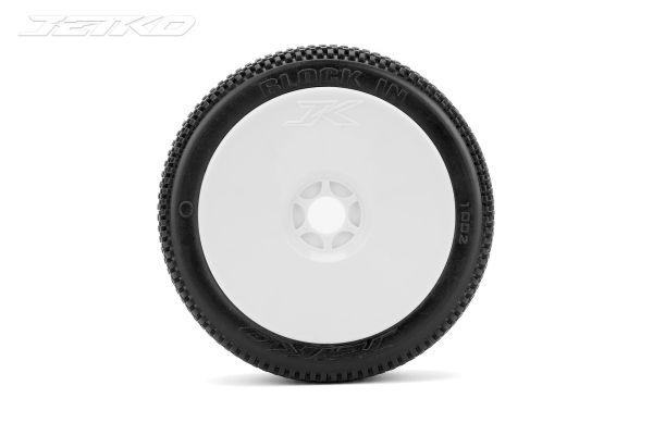Jetko Block In Ultra Soft verklebt auf Felge weiß 1:8 (2)