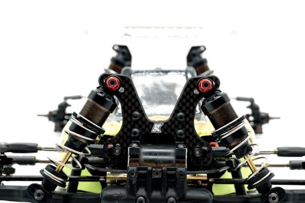 KAEMTECH AERO Tuning Dämpferbrücke vorne für Schumacher L1/ Evo/R