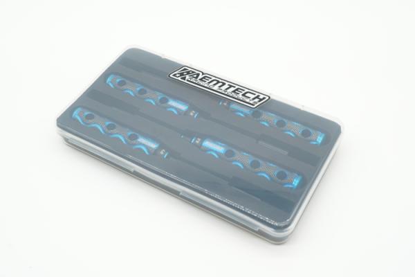 KAEMTECH Premium Steckschlüssel-Set 4mm/5,5mm/7mm/8mm, blau/schwarz