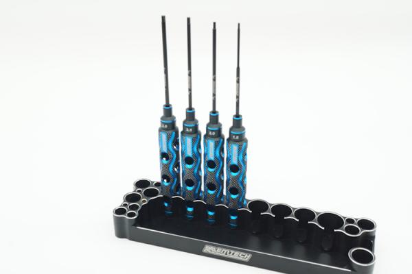 KAEMTECH Premium Innensechskant-Set 1,5mm/2,0mm/2,5mm/3,0mm, blau/schwarz