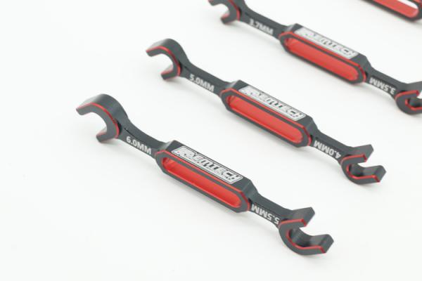 KEAMTECH Spurstangenschlüssel Set Farbe: rot/schwarz