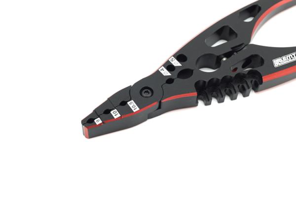KEAMTECH Stoßdämpfer Multifunktionszange rot/schwarz