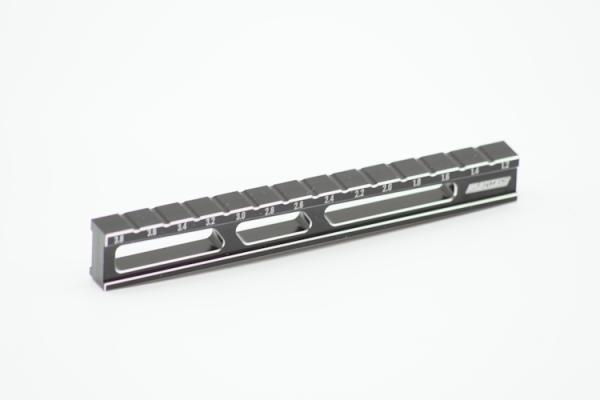 KAEMTECH Ausfederwegslehre 1,2mm - 3,8mm