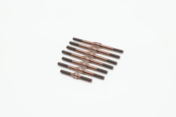 KAEMTECH Titan Spurstangen Set für Schumacher CAT PB Farbe: Bronze