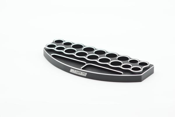 KAEMTECH Werkzeughalter Aluminium "18" schwarz/silber