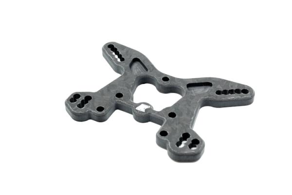 KAEMTECH optional forged Carbon front shock tower for the Schumacher CAT PB