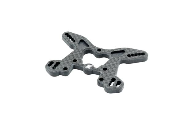 KAEMTECH optional Carbon front shock tower for the Schumacher CAT PB