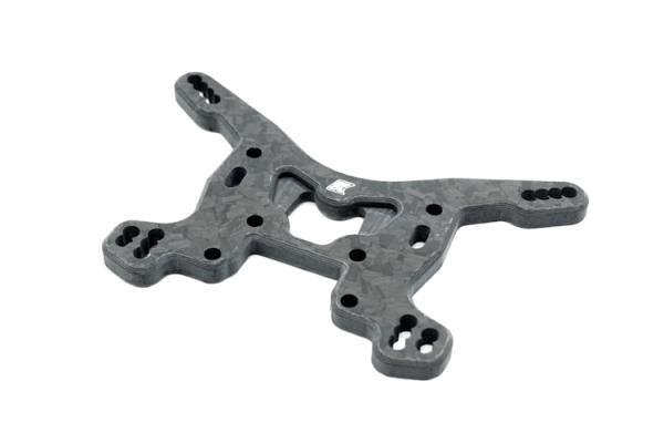 KAEMTECH optional forged Carbon rear shock tower for the Schumacher CAT PB