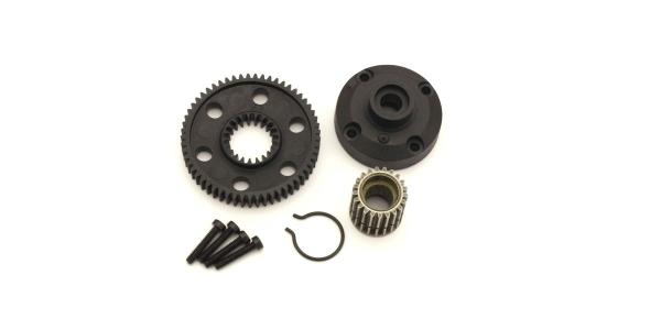 KYOSHO DIFF GEAR CASE & PULLEY ULTIMA