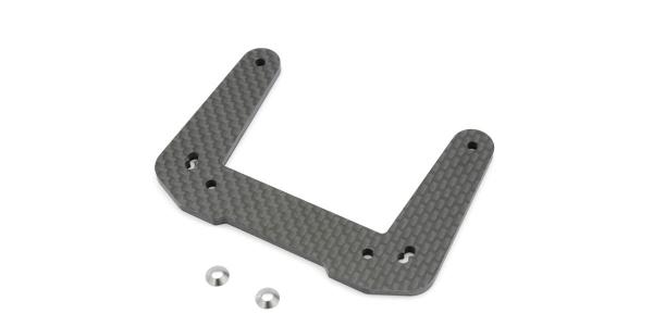 Carbon-Dämpferbrücke vorn Kyosho Ultima