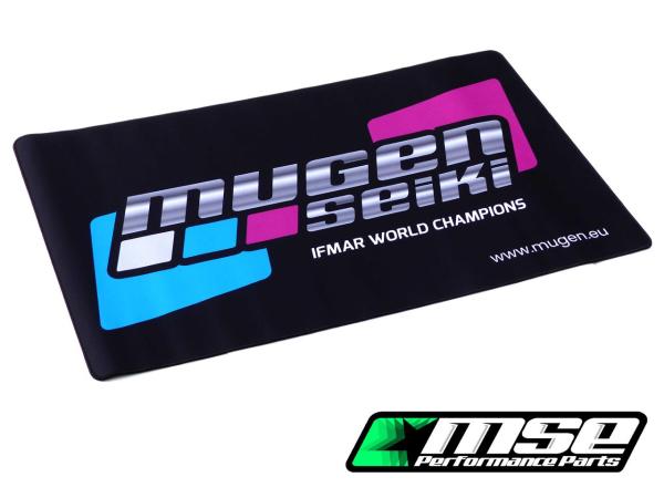 MUGEN SEIKI "PIT MAT" EU DESIGN SCHWARZ