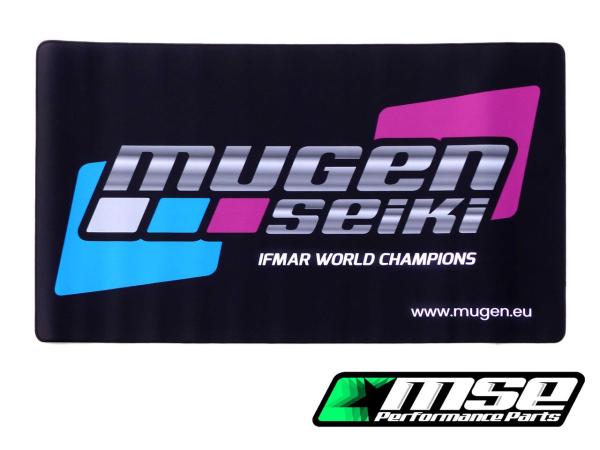 MUGEN SEIKI "PIT MAT" EU DESIGN SCHWARZ