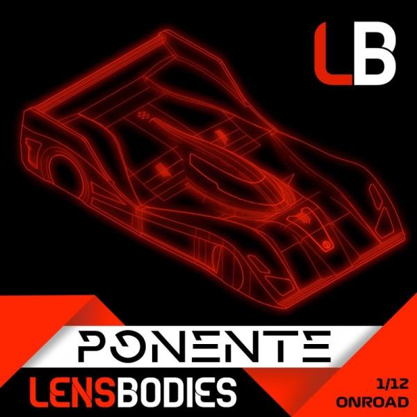 LENS BODIES Ponente Standard 1/12 ONROAD