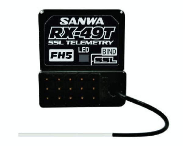RX-49T Empfänger SXR-SSL wasserfest SANWA SURFACE CH4 2.4GHz FH5