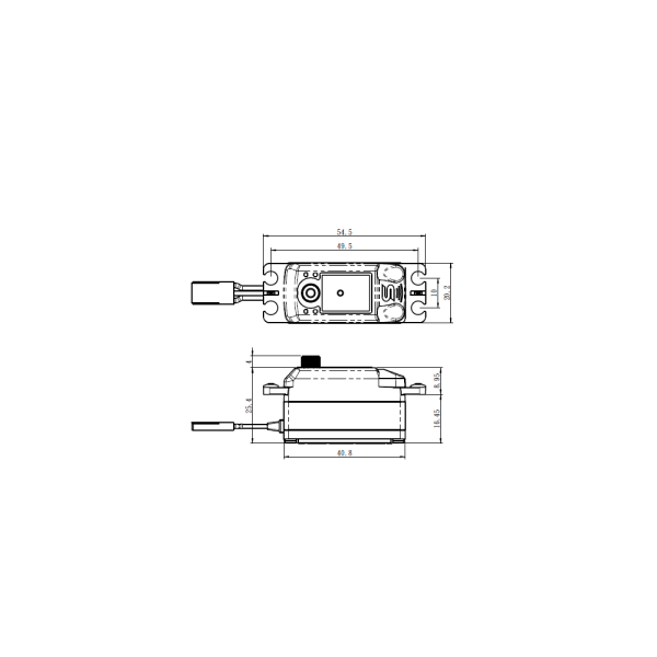 SAVÖX SC-1251MG SERVO BLACK EDITION