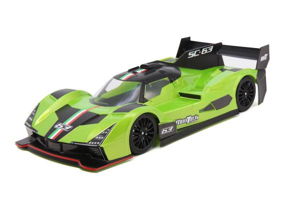 Mon-Tech SC-63 LMH Hyper Car 1:10 Karosserie (unlackiert)
