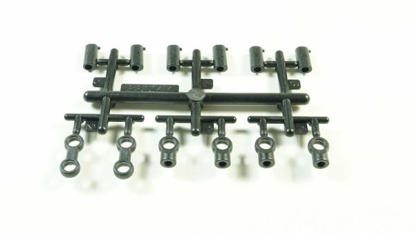SWORKz S12-2 Front C-Hub Insert& Sway Bar Ball End Parts