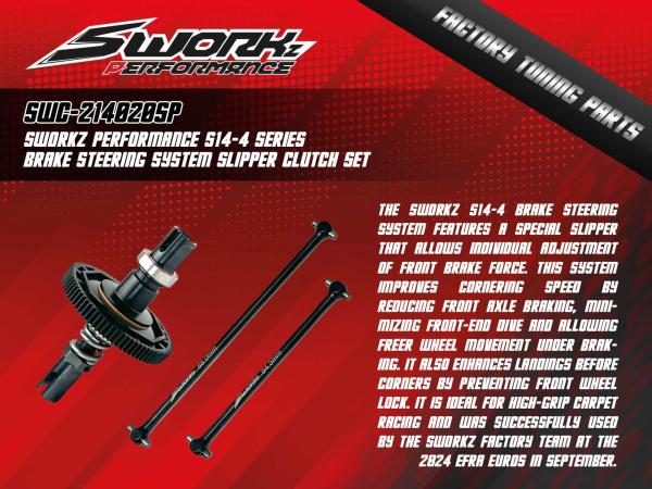 SWORKz PERFORMANCE S14-4 Brake Steering System Slipper
