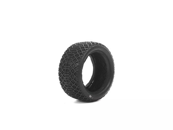 HOTRACE Sahara Dirt Reifen Clay (2) 1/10 Buggy 4WD & 2WD hinten