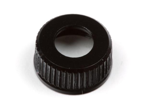 Team Durango Shock Seal Cap Aluminium (1pcs) (Black)