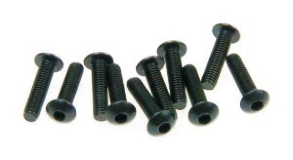 BUTTON HEAD HEX SCREW M3X12MM (10 pcs)