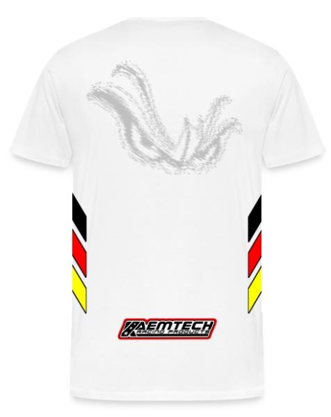 KAEMTECH RACING PRODUCTS Team-Shirt weiß mono