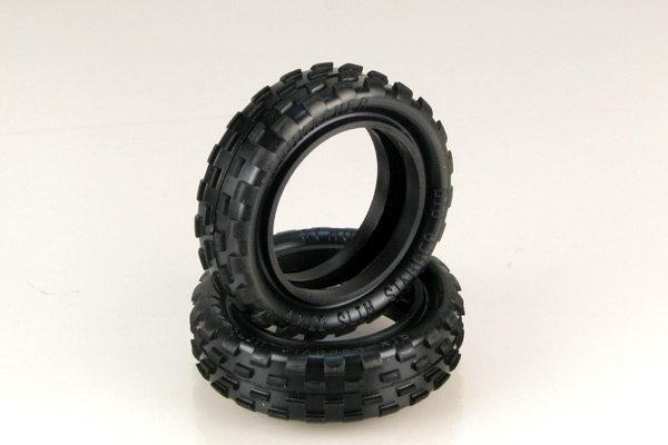 Schumacher U6592 Stagger Rib 1:10 - 2WD Frontreifen 2,2", gelb (2)