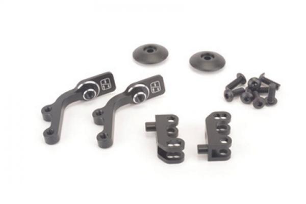 Alloy Adjustable Rear Wing Mount Set - Offroad
