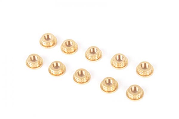 M3 Brass Inserts - pk10