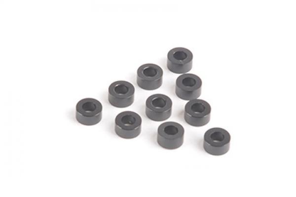 M3 Black Alloy Washers 3.00mm (pk10)