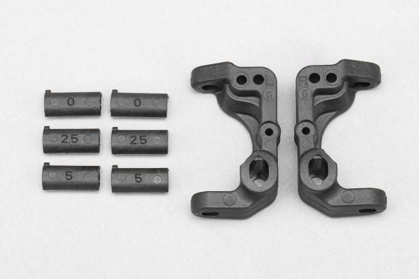 Yokomo CAL3.1/DTM3.1 Steering Hub Carrier/Bushing (3pin/Graphite mold)