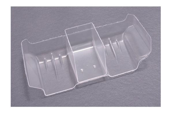 AEROX 1/10 Wide Rear Wing - 1mm Clear (2 part)