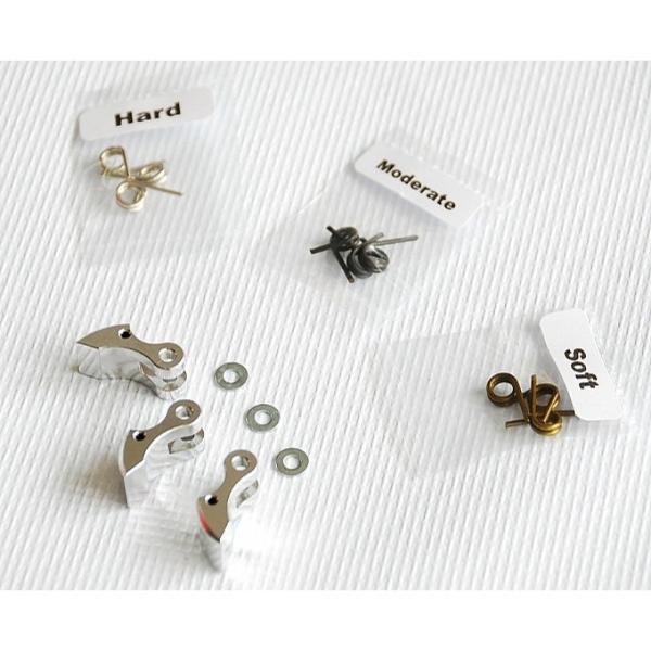 Alpha Plus Alpha Clutch Shoe Aluminium (3pcs) + Springs each hardness each 3pcs