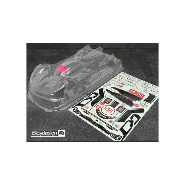 Bittydesign 499R 1/10 LMH 190mm Clear Body