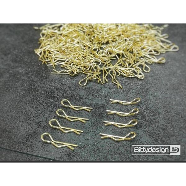 Bittydesign Body Clips Kit 8pcs Gold