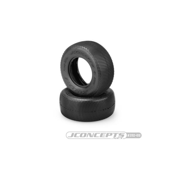 JConcepts Fuzz Bite - pink compound (Fits – SCT 3.0" x 2.2" wheel)