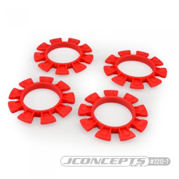 Jconcepts Satellite Reifenklebehilfe - rot - passt für 1/10, SCT und 1/8 Buggy