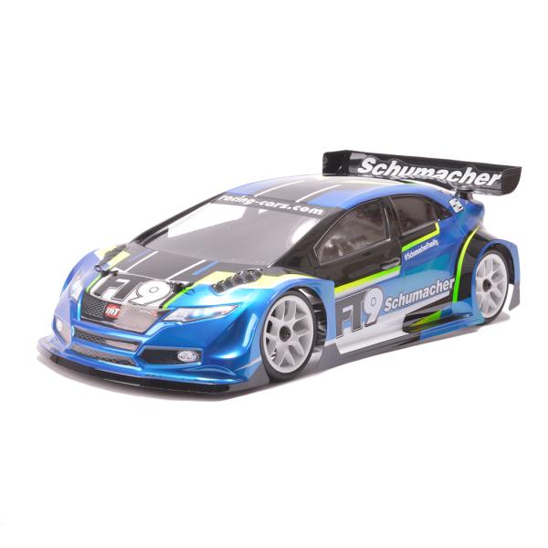 Schumacher FT9 1:10 FWD Tourenwagen Aluminium Chassis, Baukasten